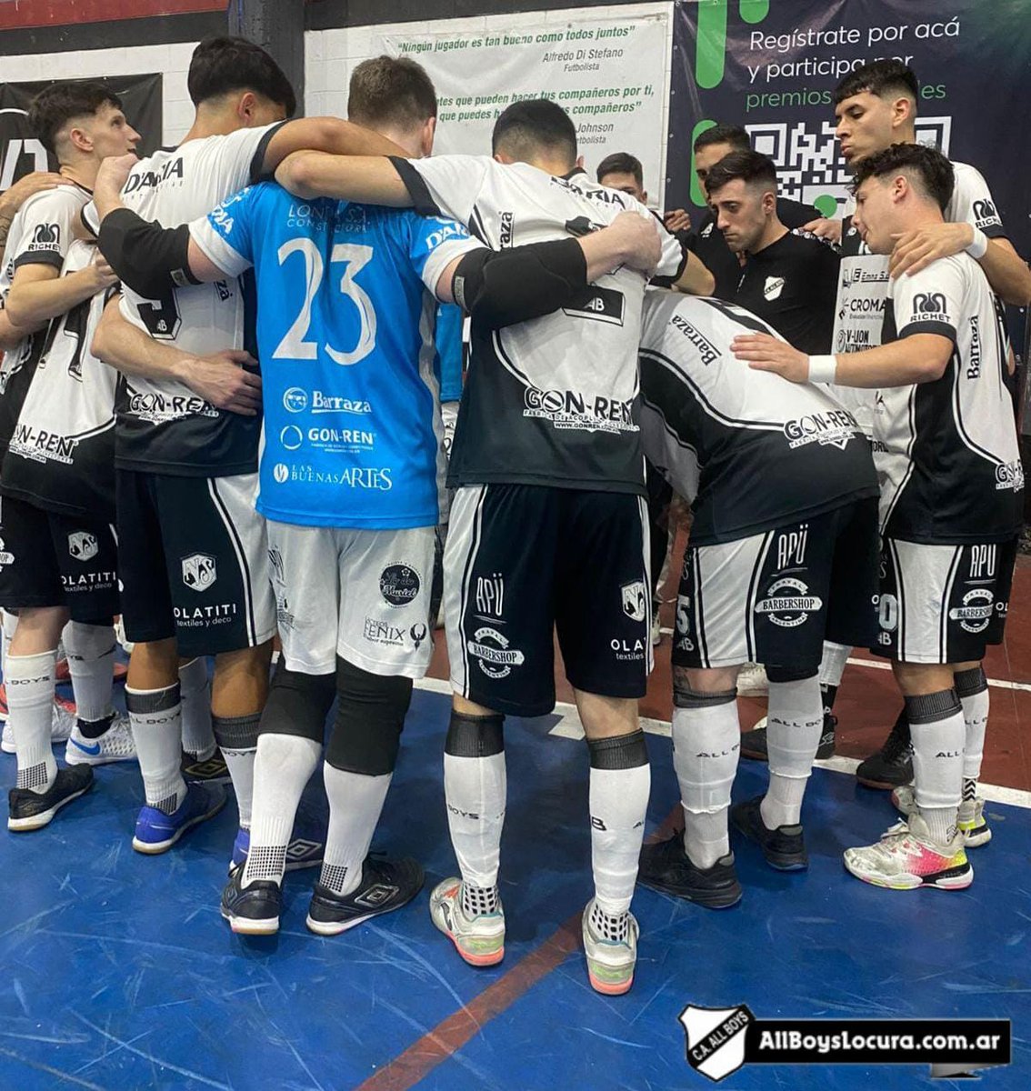 AllBoysLocura's tweet photo. Futsal Masculino: Empate de #AllBoys por 3 a 3 contra #VillaModelo..
Los goles del Albo fueron de Emanuel Folchi X2 y Emanuel Donado!! https://t.co/xrdZDksN9y