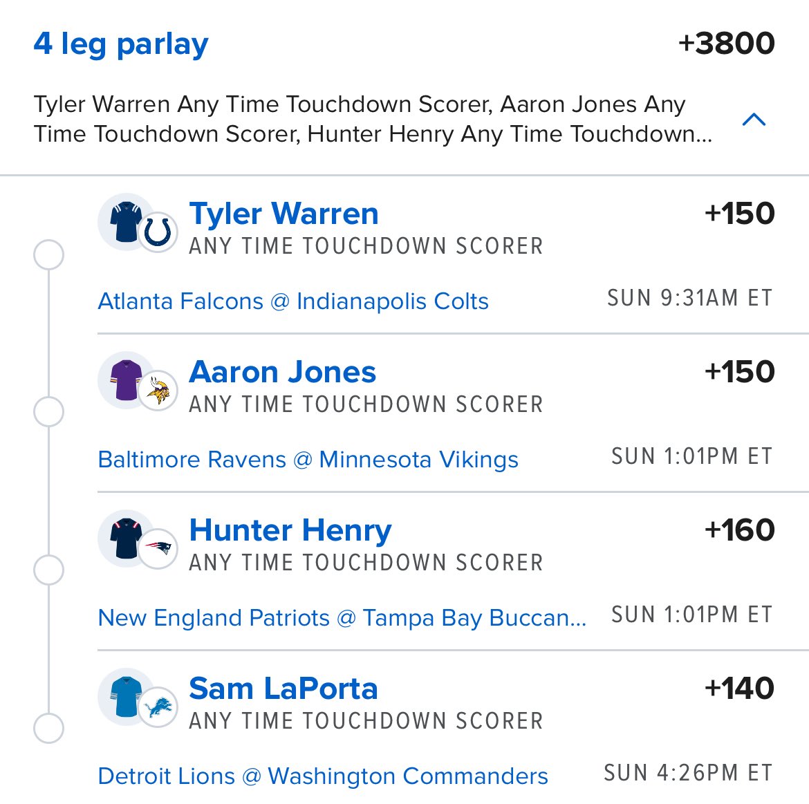 Do NOT overthink NFL Sunday