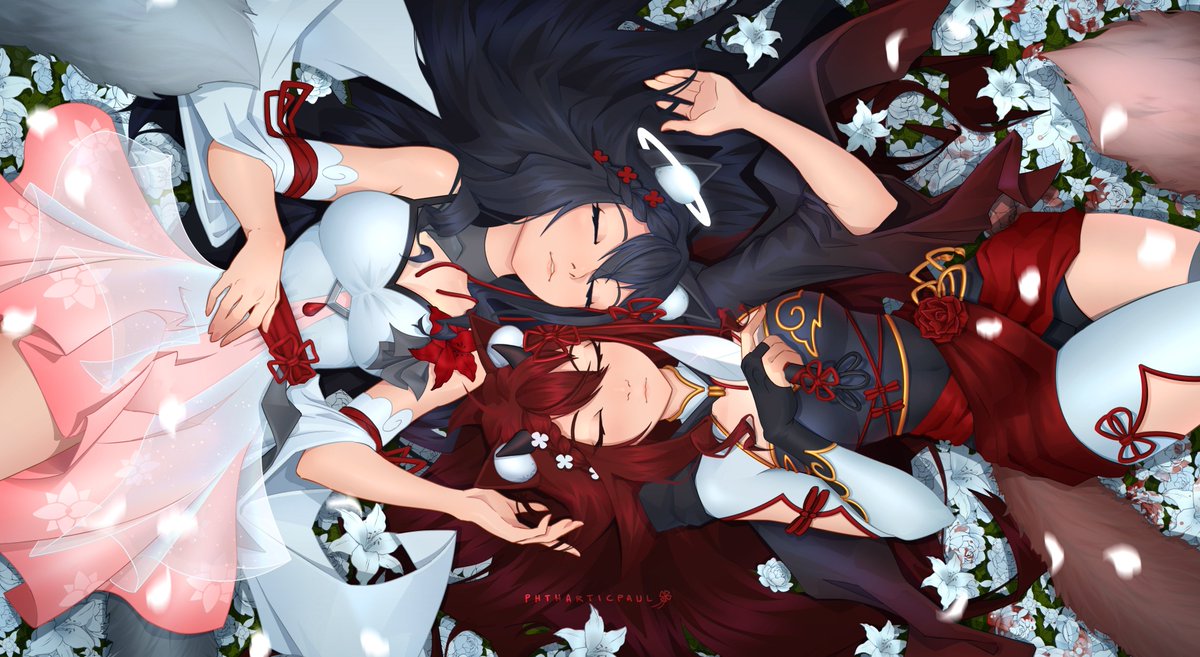 phtharticpaul's tweet image. Light 🤍 and Dark 🖤

Commission Done for @kiyichu! 💕
Thankyou so so so much again for the patience Kiyi! 🙏✨️

#digitalart #Commission #csp #CLIPSTUDIOPAINT #fanart #OC