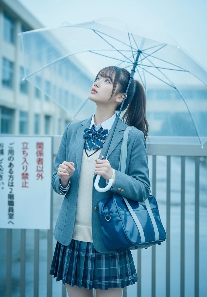 雨の地域が多いみたいですね☔
いちだんと寒くなるので体調にはお気をつけくださいね✨
#AIart #AIgirl #aiartwork #制服
#AI美女  #AIイラスト #女子高生