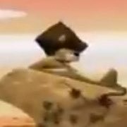 For many years I’ve always wonders who this character bopping their head was on the rock where melman was dancing