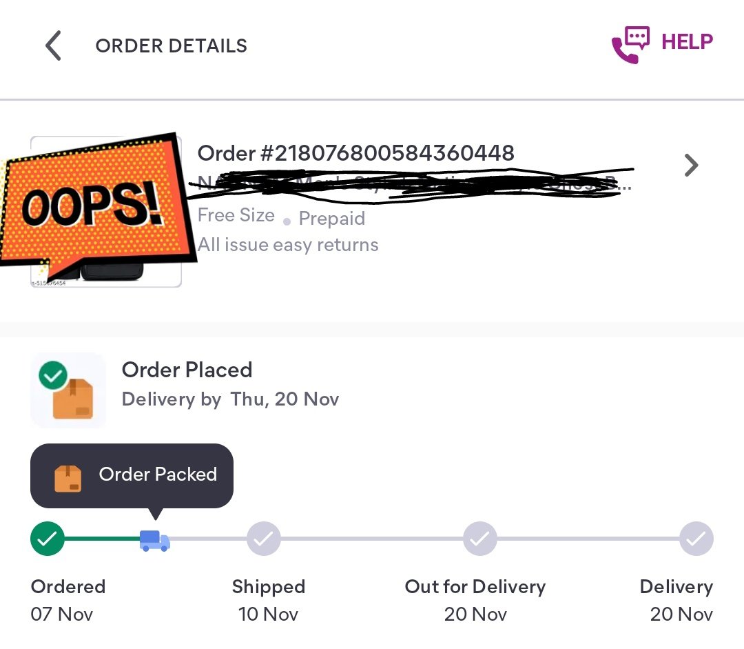 rjsrkians's tweet photo. @meesho_support i had placed an order on Meesho and at the time of purchase the expected delivery date shown was 17thNov But now the delivery date is changed to 20th Nov
I completed my order based on the earlier delivery date so I kindly request you to please arrange the delivery https://t.co/ocMRTfkPe3