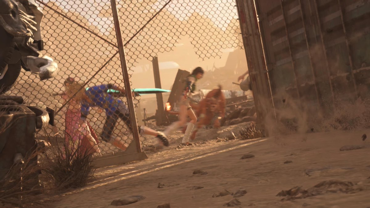 ここもボディーガードしてくれてたのかな？
みんなの素早い避け方と比べて、どう見ても間に合ってないエアさん😂