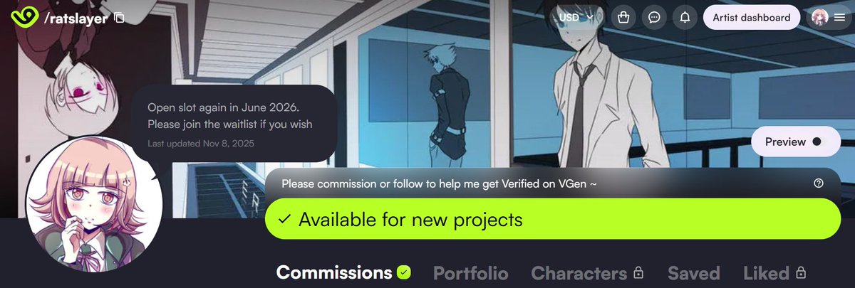 Closed game assets (including #UIDesign commission until June 2026, please join the waitlist if you wish
YCH headshot still open tho!
#VGenComm