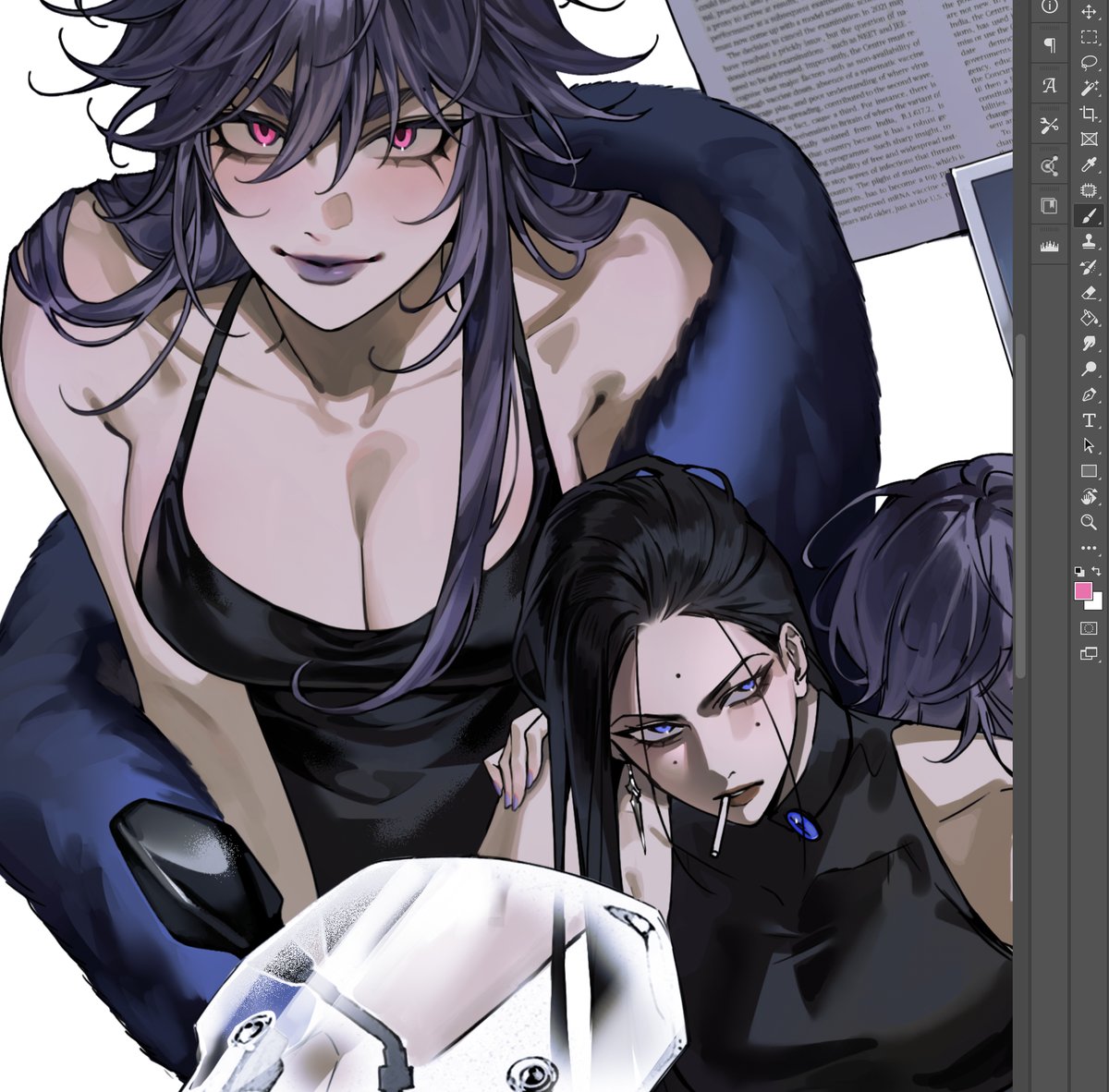 OCs WIP - Zabrina &amp; Lyra