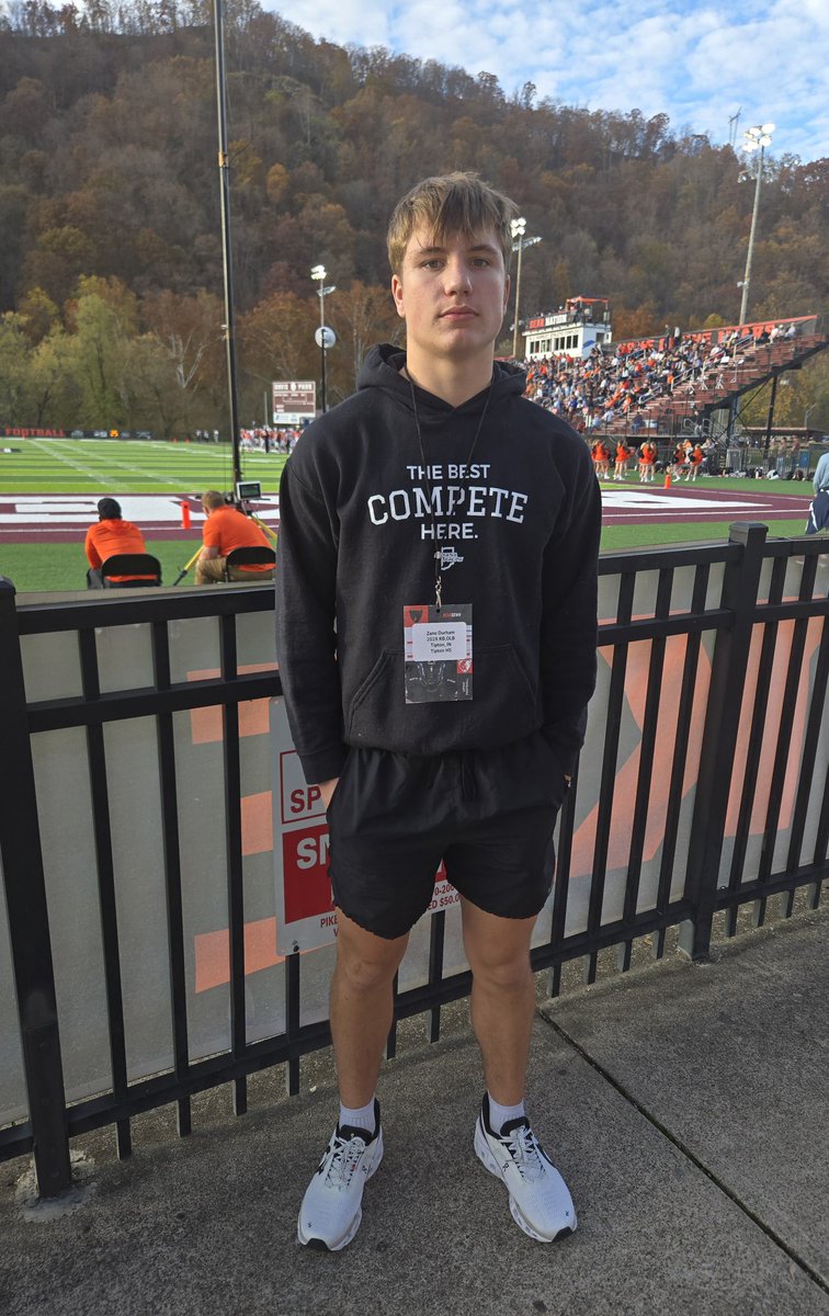 Very blessed for the campus tour and gameday visit of UPIKE. Huge thanks to University of Pikeville coaching staff, <a href="/CoachFipps/">Corey Fipps</a>, <a href="/CoachMikeHarris/">Coach Harris</a>, <a href="/UPIKEFOOTBALL/">UPIKE FOOTBALL</a>, <a href="/UPIKEAthletics/">UPIKE Athletics</a> Congratulations on the win, BEARS!!! I am excited to be back soon.