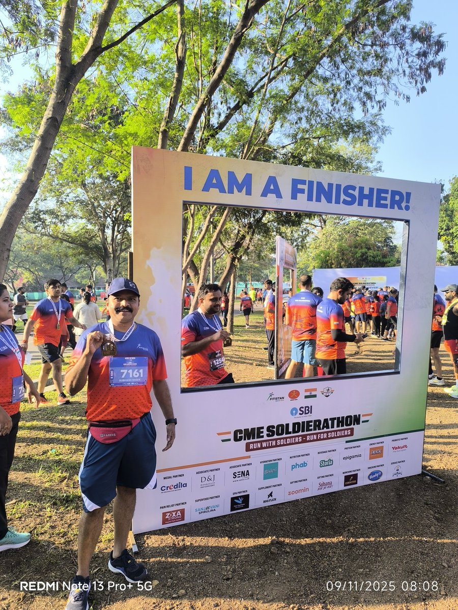 Subhash_Bagde's tweet photo. CME Soldierathon 

#RunWithSoldiers #RunForSoldiers https://t.co/Mp1qAdC8Wy