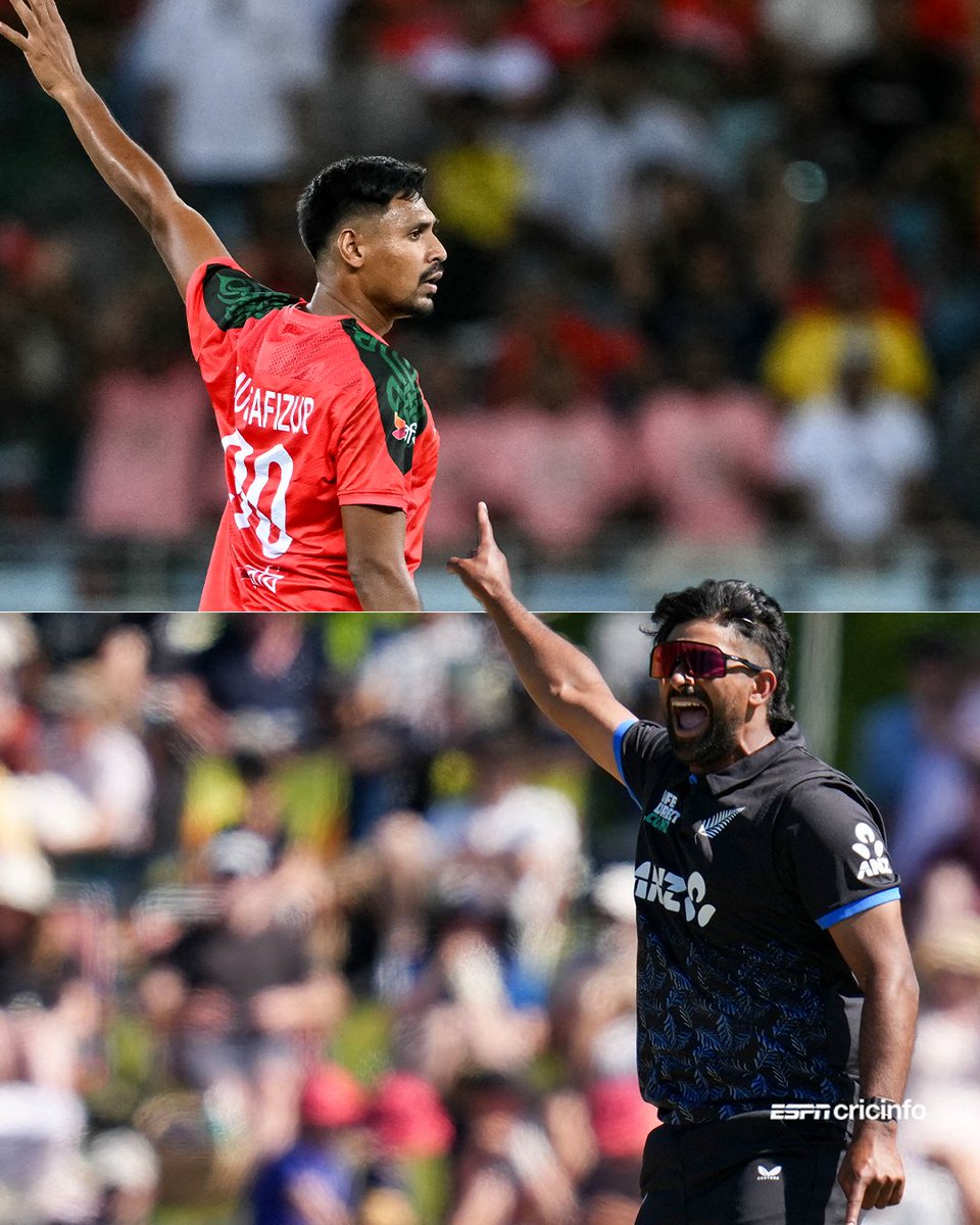 Most wickets in men's T20Is:

Rashid Khan (182)
Tim Southee (164)
Ish Sodhi (156) 🥉 
Mustafizur Rahman (155) 

The New Zealand leggie picked up three-for to go past The Fizz 👏 #NZvWI