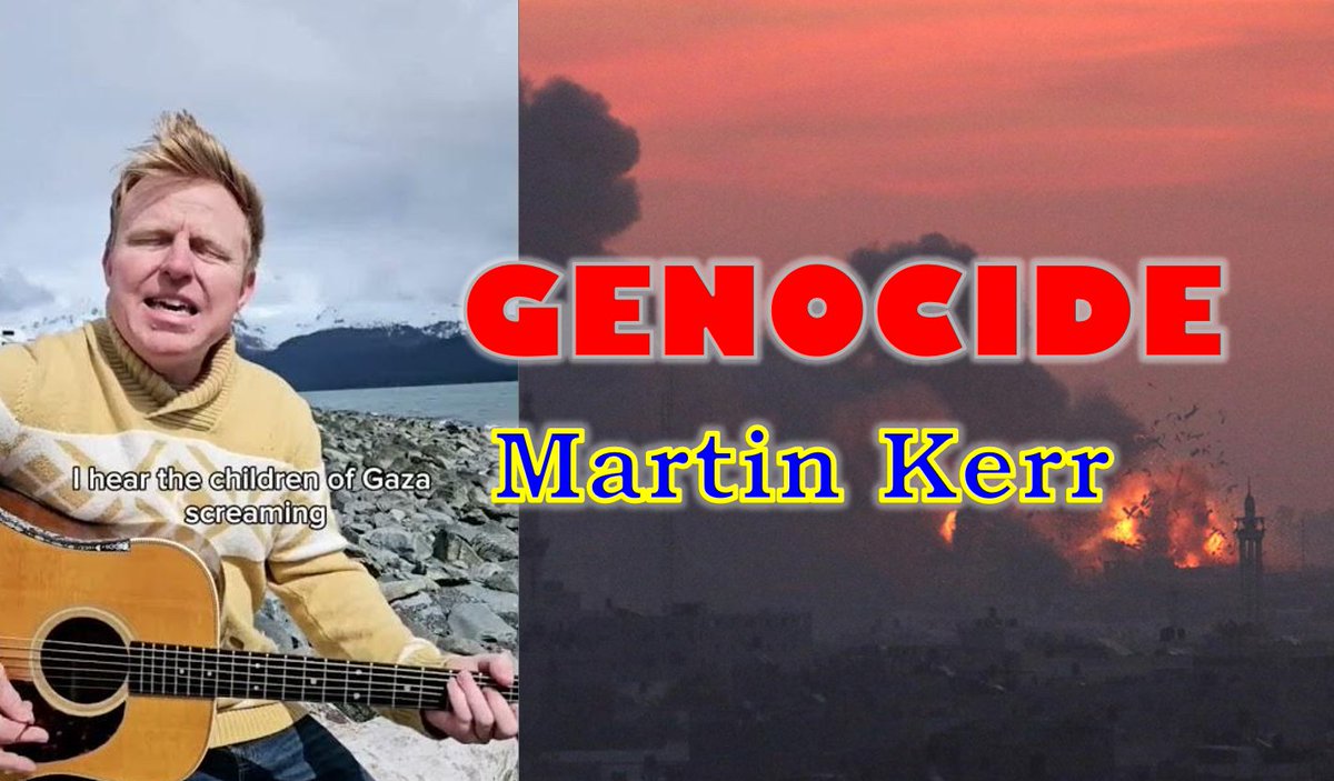 NiceDayEnglish's tweet photo. GENOCIDE Martin Kerr #ジェノサイド #大量虐殺 マーチン・カー GAZA ガザ侵攻 イスラエル ハマス プロテストソング・トピカルソングの傑作集 https://t.co/WgaLfy3EPZ #MartinKerr https://t.co/Gbe59R6qPK