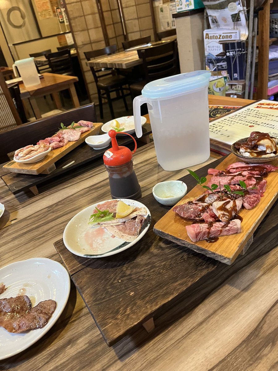 tssmt1's tweet photo. お母ちゃんと、たまには焼肉！
丸勢さん😊
ご馳走様でした。🙏
#焼肉
#久しぶり
#ランチ
#美味しいもの https://t.co/GqGTEKAVhS