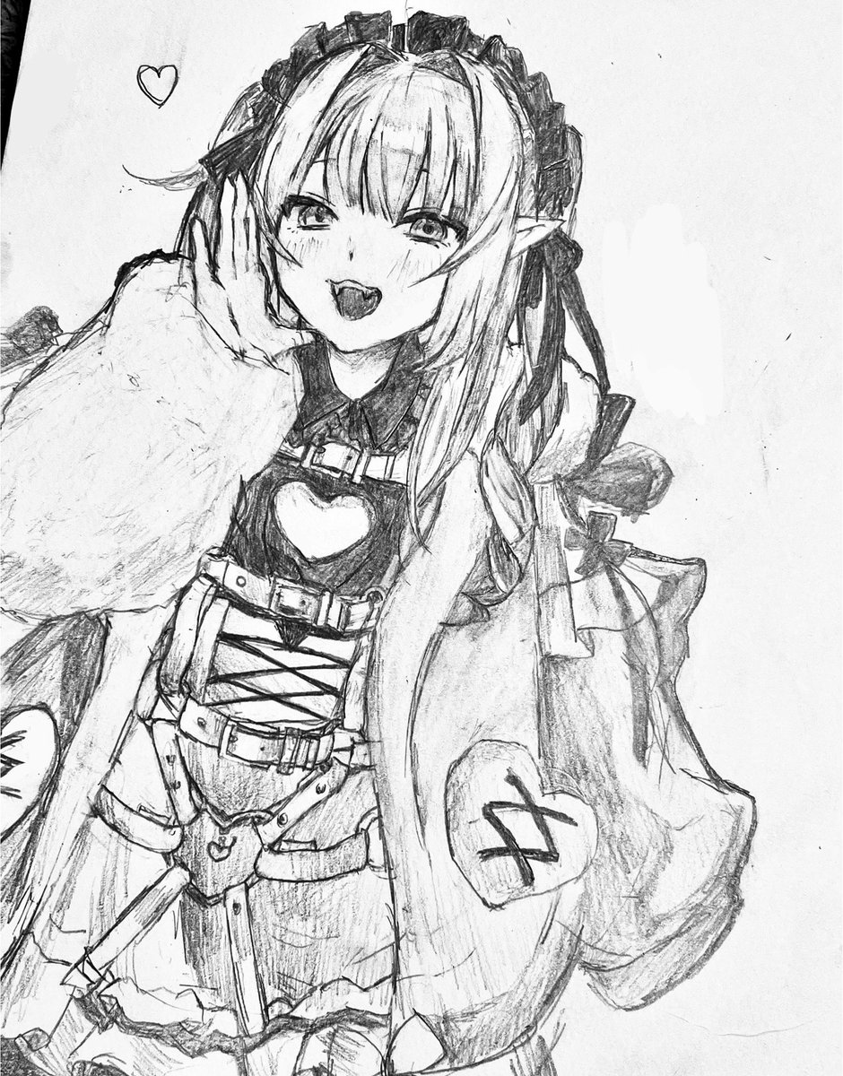 初描き！
 #りりむとおえかき