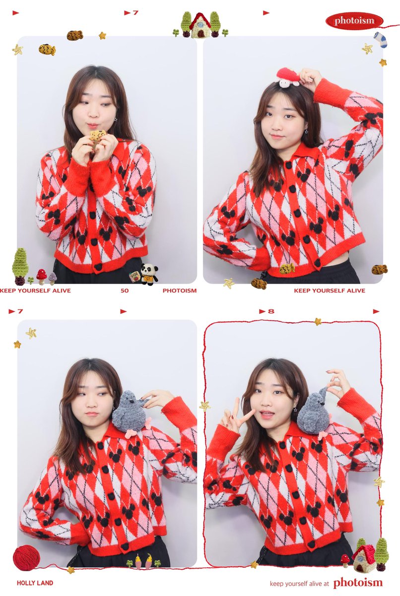 포토이즘 뜨개필터 진짜 귀여운데..
🥹