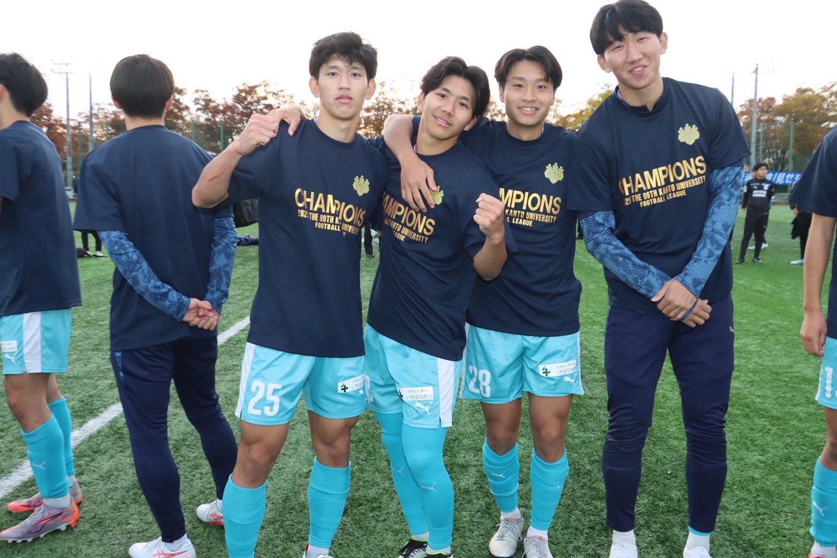 Champions🏆

#筑波大学蹴球部 
#蒼覇