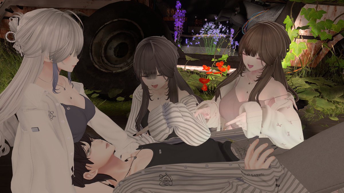 森羅に囲まれる水瀬のかふぇさん……😠