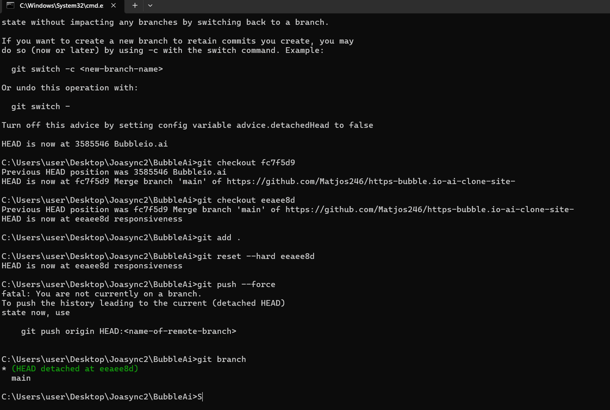 Thought I lost my whole project today 😭 after switching Git versions — my site reverted to an old state!

Then git reflog came to the rescue 🔥

Watching those terminal lines restore my work was pure joy 😅

Don’t panic — Git’s got your back 💪 #CodingLife