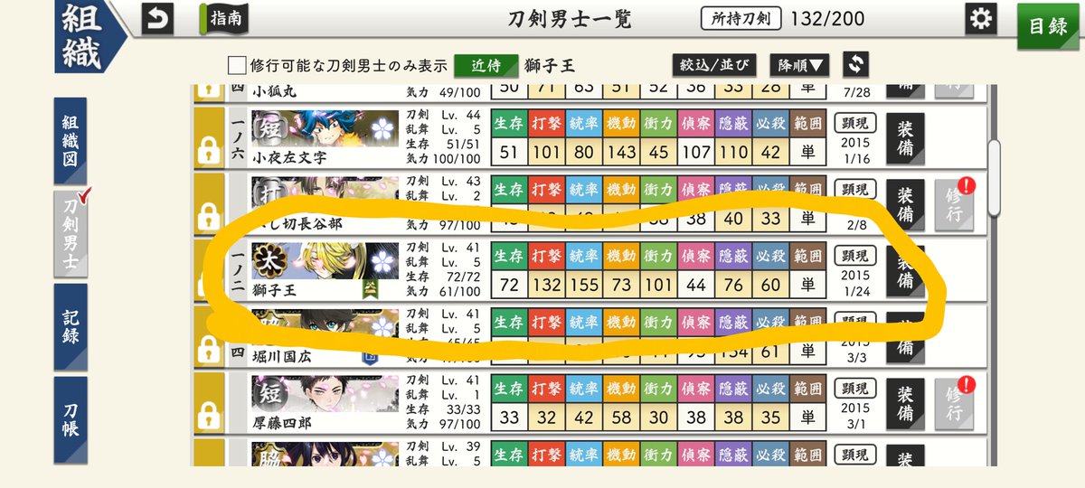 え、まって、今更だけど我が本丸の近侍である獅子王ちゃん10年前にバースデーで来てくれてた！！！www
気づいてなかったw

はぁ！！尊っっっっっっ！！！！！！
