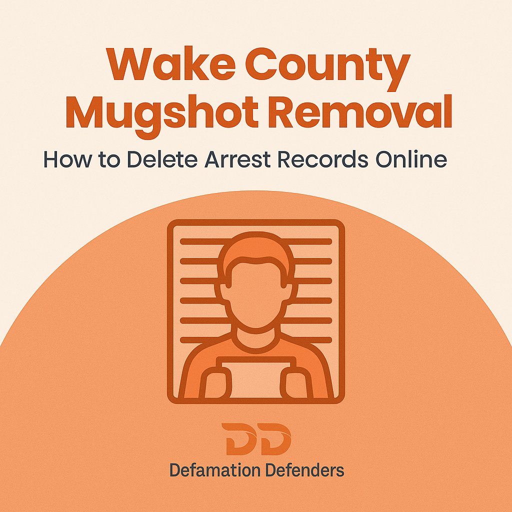 📸 Is your mugshot from Wake County still showing up online?

Learn how to remove arrest photos and restore your reputation with our step-by-step guide 👇

👉 defamationdefenders.com/wake-county-mu…

#DefamationDefenders #MugshotRemoval #WakeCounty #ReputationManagement #OnlineReputation