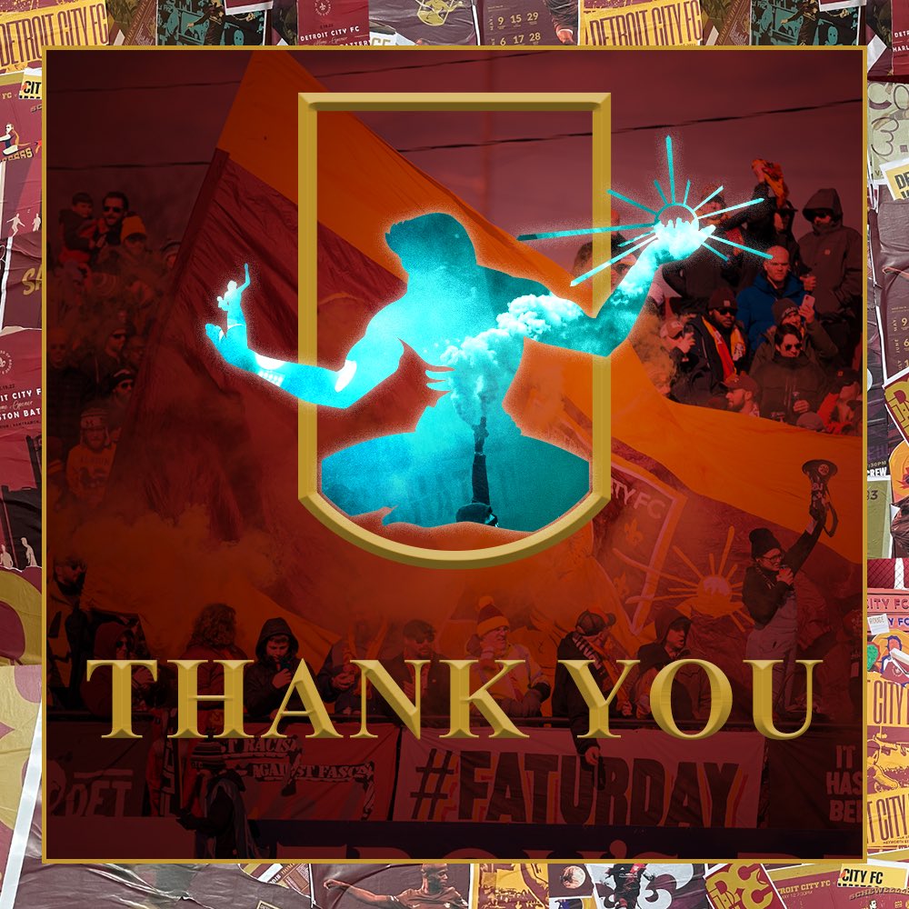 DetroitCityFC's tweet photo. Thank you to the finest supporters in the game. https://t.co/oMGK8dGGiW