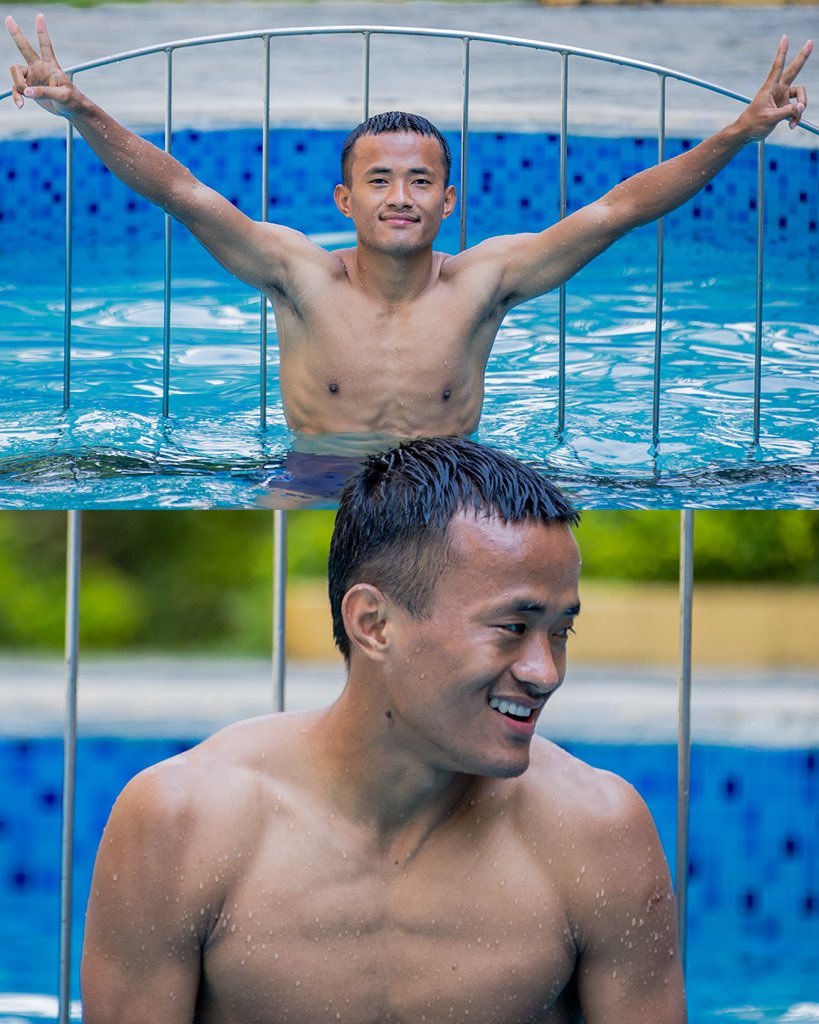 RajasthanUnited's tweet image. Moments from Goa, Recharging 🔋

#aiffsupercup25 #pooltime