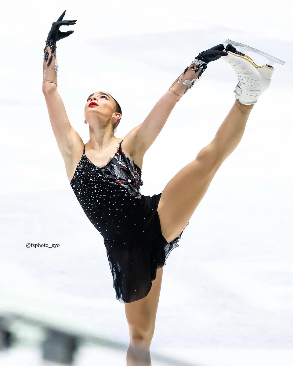 Anna finished 8th overall at NHK trophy with a total score of 173.75 ⛸️ congratulations Anna on her GP debut events!