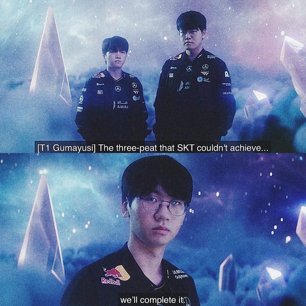kaesuns's tweet photo. Literal chills. 

#T1WIN https://t.co/lATeZLMMJZ