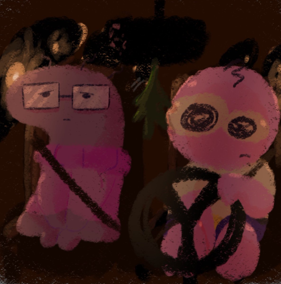 drawing selfship because I miss pim and he can’t be with me :(