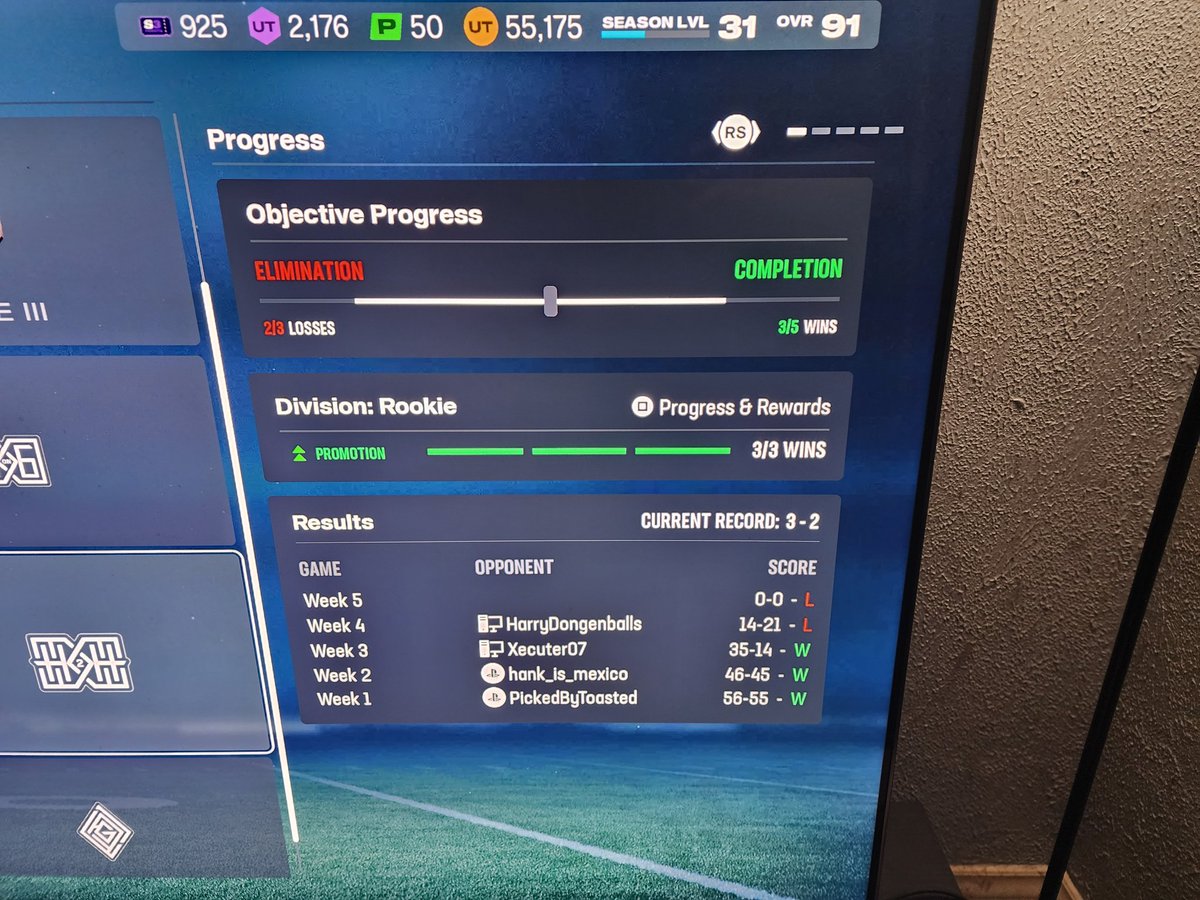 DetLionPride's tweet photo. @EASPORTS_MUT  fire who ever made your trash game. Im tired of taking loses and I never make it to the field. Work so hard to be good at your game to just be screwed by shitty servers and cheese players you alow to destroy the integrity of your game. Fire your staff. Hire me. https://t.co/Zyzn0szhL1