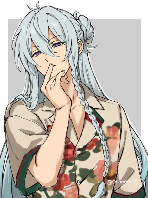 友達の推しを描く② 日々樹渉