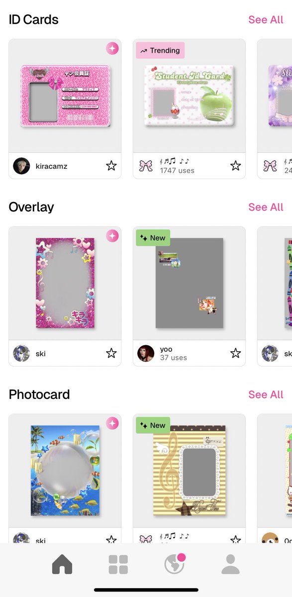 KIMW0NPlL's tweet image. this photo app is so cute😭😭😭😭