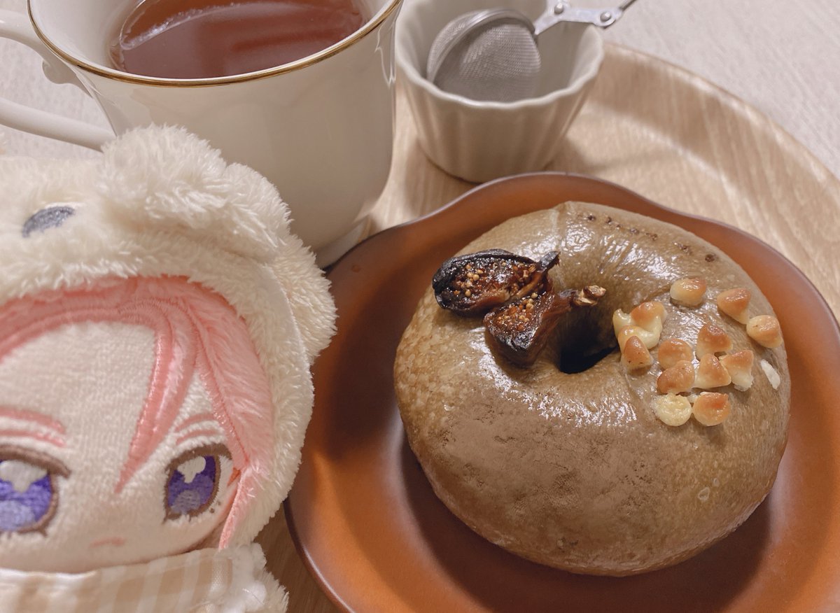 お師さんのお誕生日をお祝いさせてもらった写真と朝ごはんベーグル