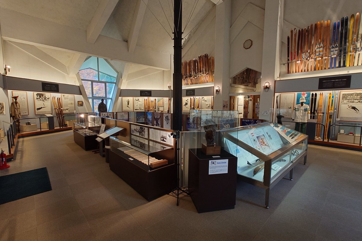 tomox_c's tweet image. 野沢温泉の日本スキー博物館を訪問