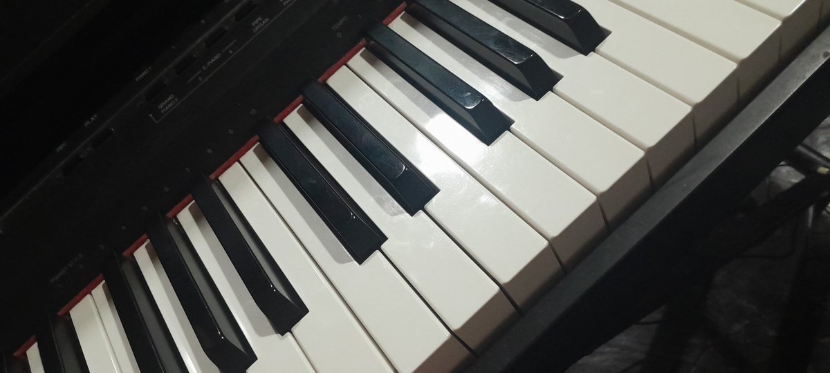 Maru_leporina's tweet photo. "Esta noche se toca fuerte la blanca y la negra"
Dijo nunca la pianista
#tocando #zapada #piano #teclado #encuentro #amigos https://t.co/Zx15Y0d37U