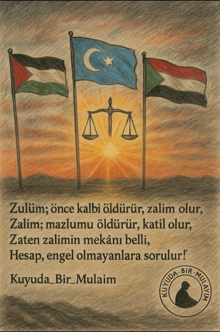 ZULÜM VAAAAAAARRRR!

#Gazze #DoguTurkistan #Sudan