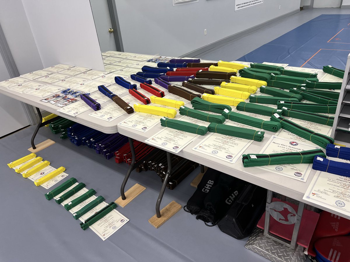 New ranks after the test! #MKTKD