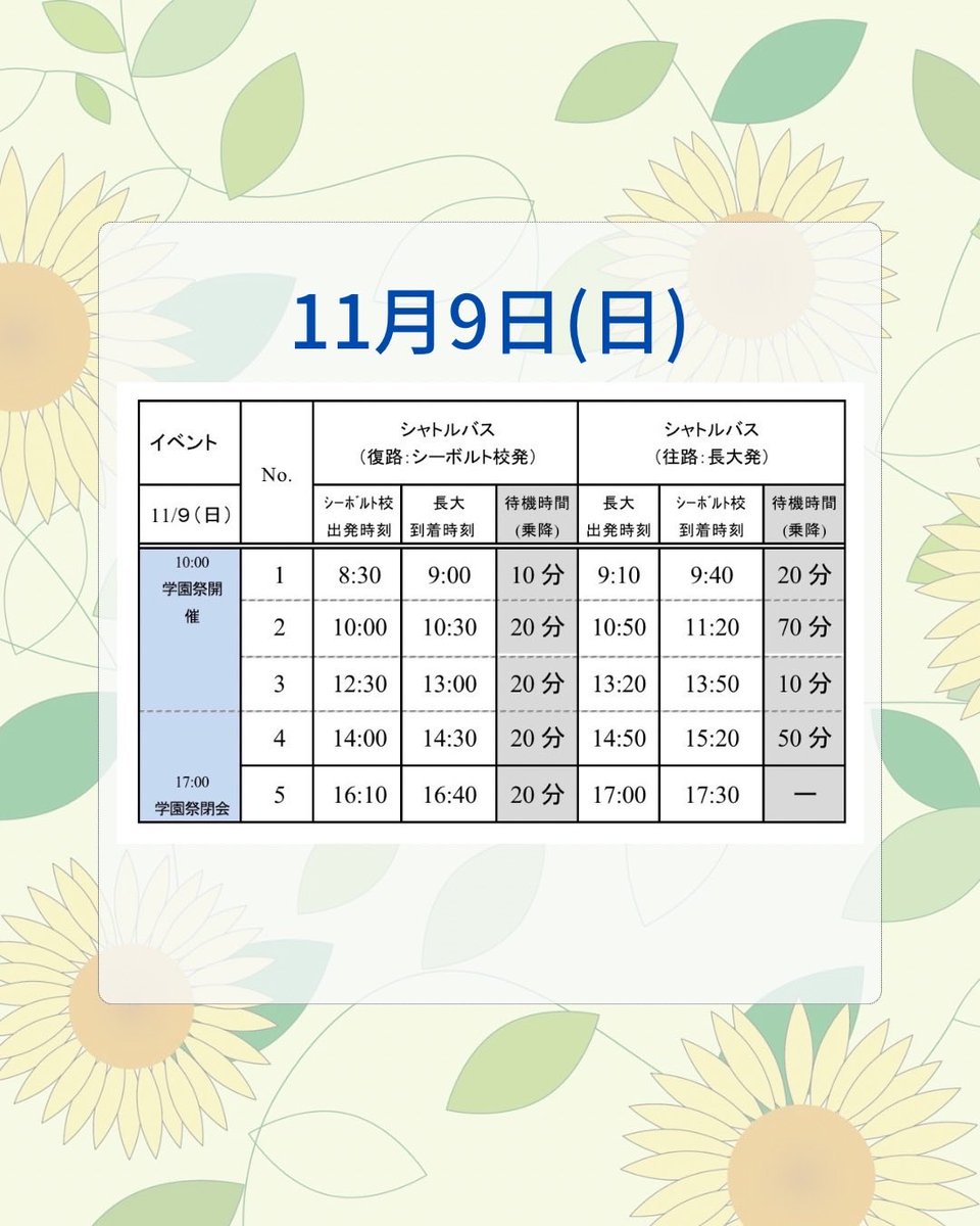 SUNFESTA/長崎県立大学シーボルト校学園祭実行委員会 tweet media