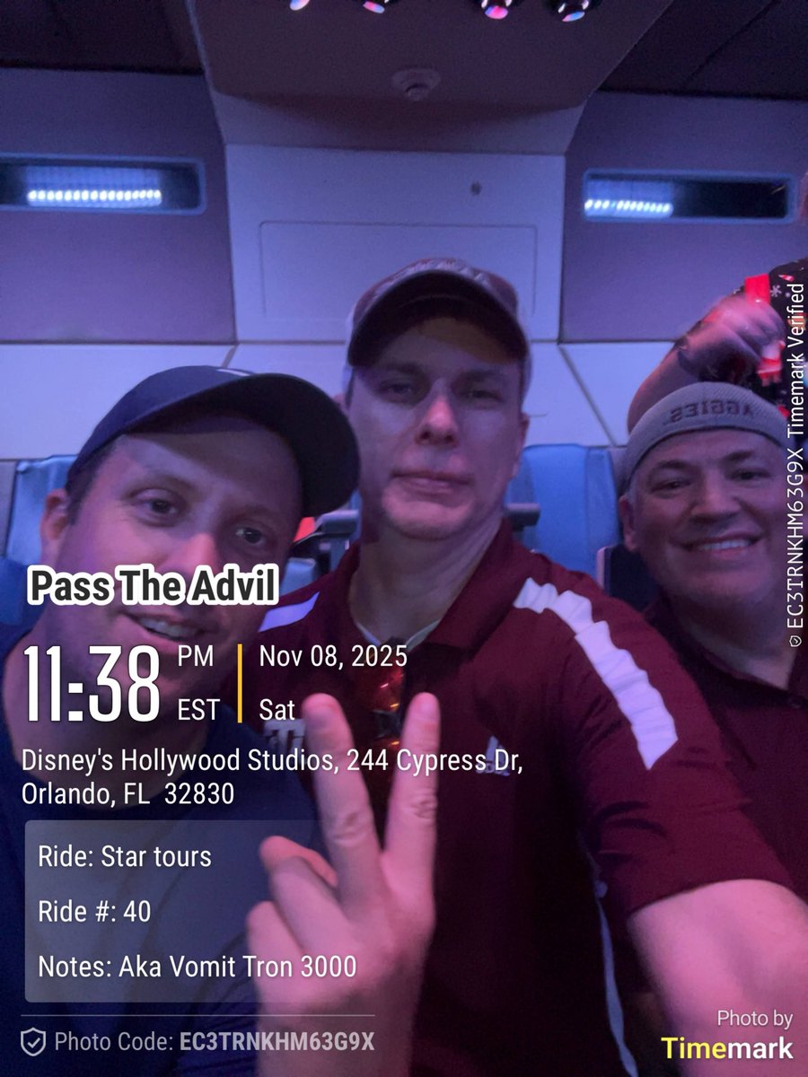 Ride 40
Star Tours (affectionately know by Todd as Vomitron 3000)

<a href="/RideEvery/">EveryRideChallenge</a> #EveryRideWDW #PasstheAdvil <a href="/Dash4Cash20/">Todd Robbins</a>

Raising funds for @gktwvillage