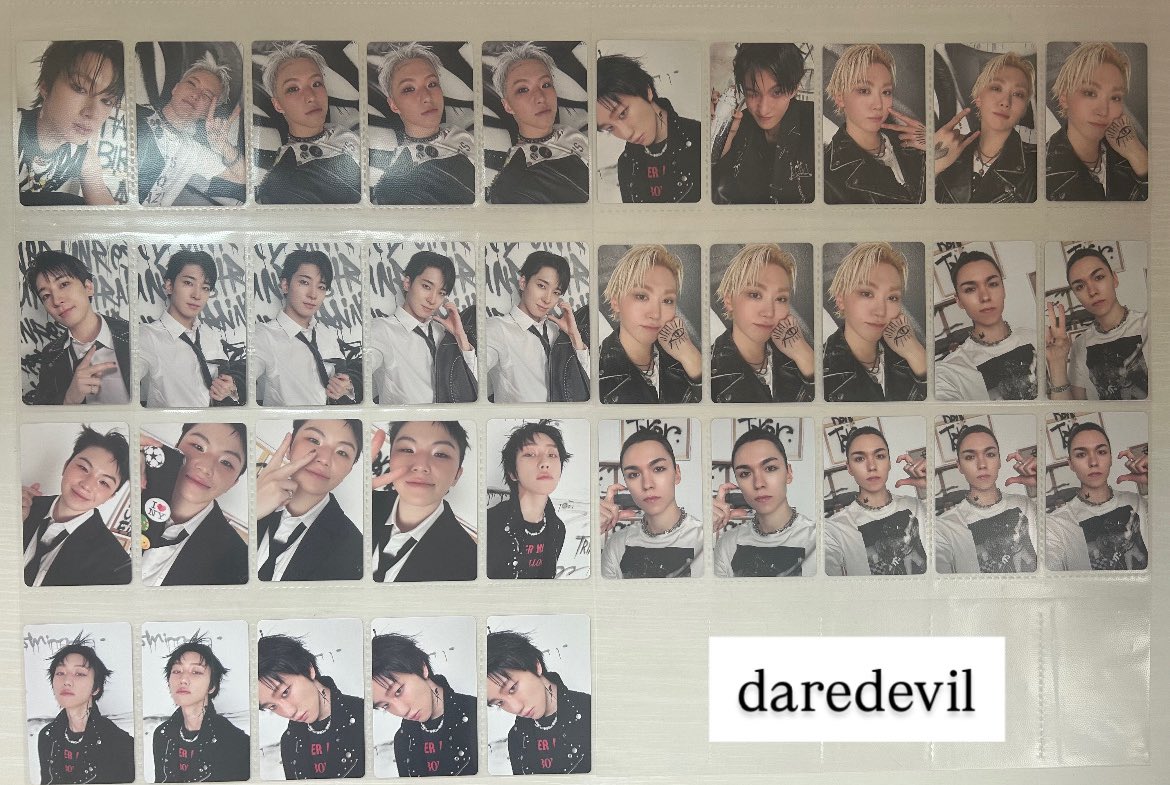 _lvt_17's tweet photo. SEVENTEEN seventeen トレカ 買取 交換

画像のトレカを買取してくださる方探しています> < ♡ PayPay (マネーライト×) での取引をお願いしたいです(..)❤︎
1枚からまとめ買いまで受け付けますのでどなたでも気軽にお声がけください໒꒱⋆ﾟ

#セブチトレカ買取 https://t.co/3cNkmDGDFp