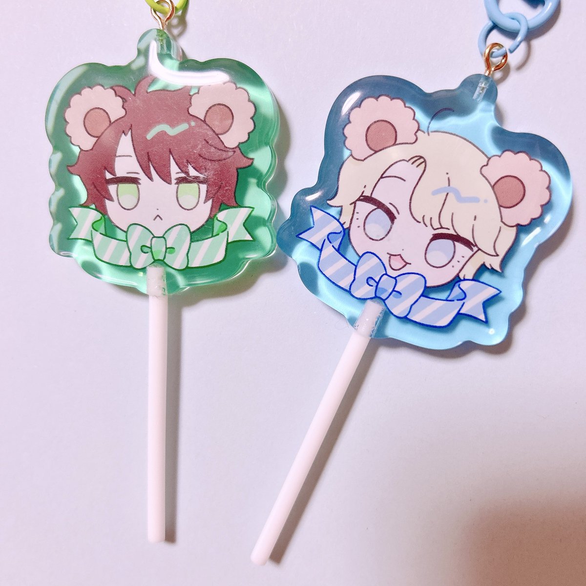 picopetttan's tweet image. グッズ‼️
🍭alscキャンディアクキーセット🍭
ぷくぷくつやつやでかわい〜です
ラッピングされた状態でお渡しします