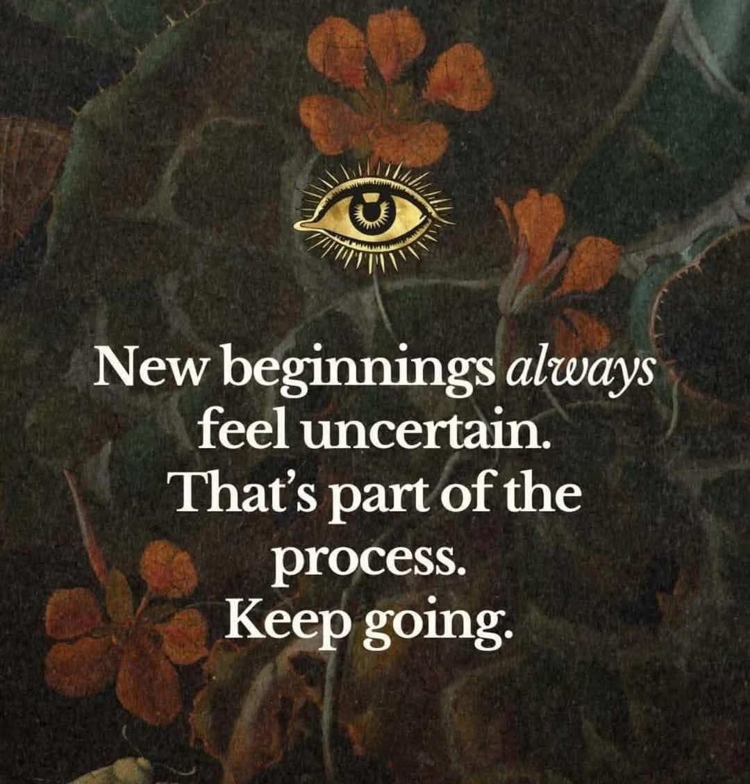 Unify's tweet image. Keep going! 🖖

#keepgoing #newbeginnings #uncertainty #process #flow #life #beginnings #unify
