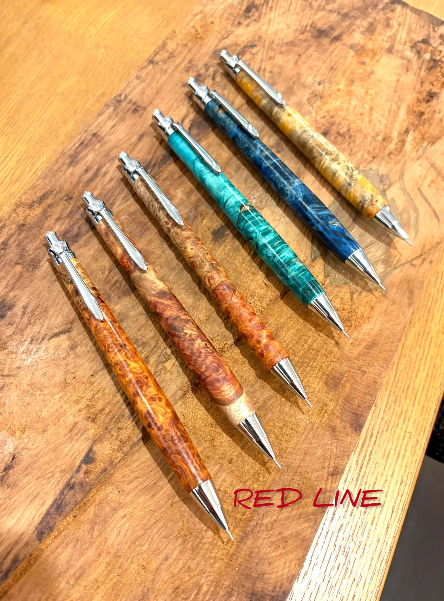 【美品】RED LINE シャープペンシル アンボイナ RED LINE PEN on X: 