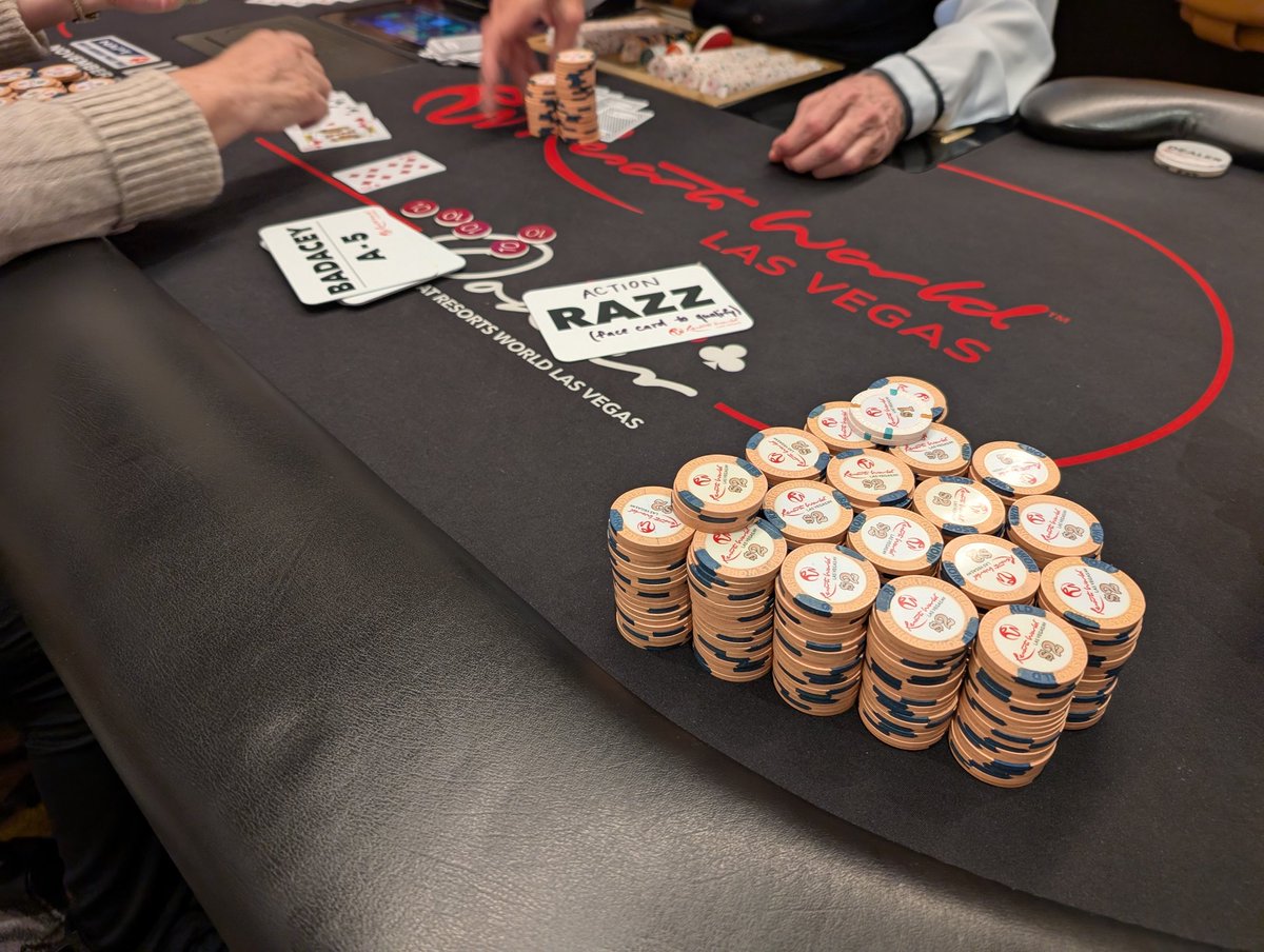Nothing like some lovely Action Razz to help you prep for Mixed Game Festival XII at <a href="/PokerRoomRWLV/">Resorts World Poker Room</a> 😁

Be sure to join us from Nov 16-20!

Details 👉 cardplayerlifestyle.com/poker-news-2/m…