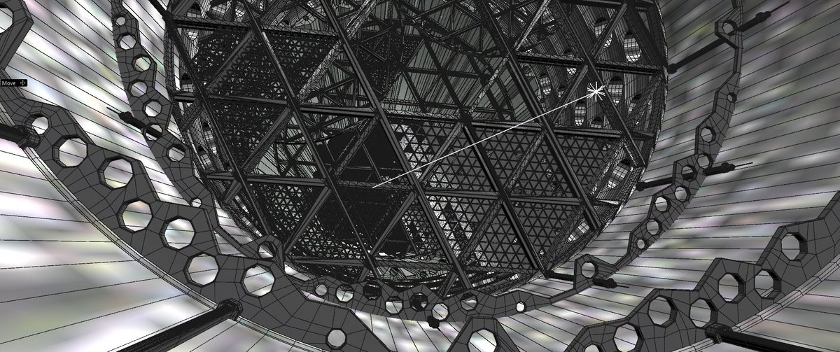 XXHYZ2's tweet photo. Working with geometric patterns #cinema4d #3DCG https://t.co/53UOka0R50