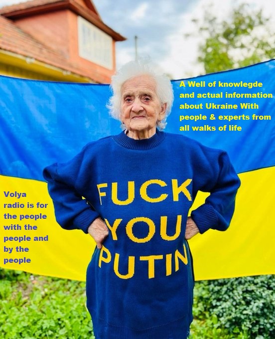 <a href="/Volya4UA/">Volya Radio</a> Volya Radio
<a href="/Volya4UA/">Volya Radio</a> 
Listen to V💙lya Radi💛 
Volya radio is for the pe💙ple with the pe💛ple and by the pe❤️ple - A well of knowlegde and actual information about Ukraine With people &amp; experts from all walks of life  ੈ♡˳·˖˚