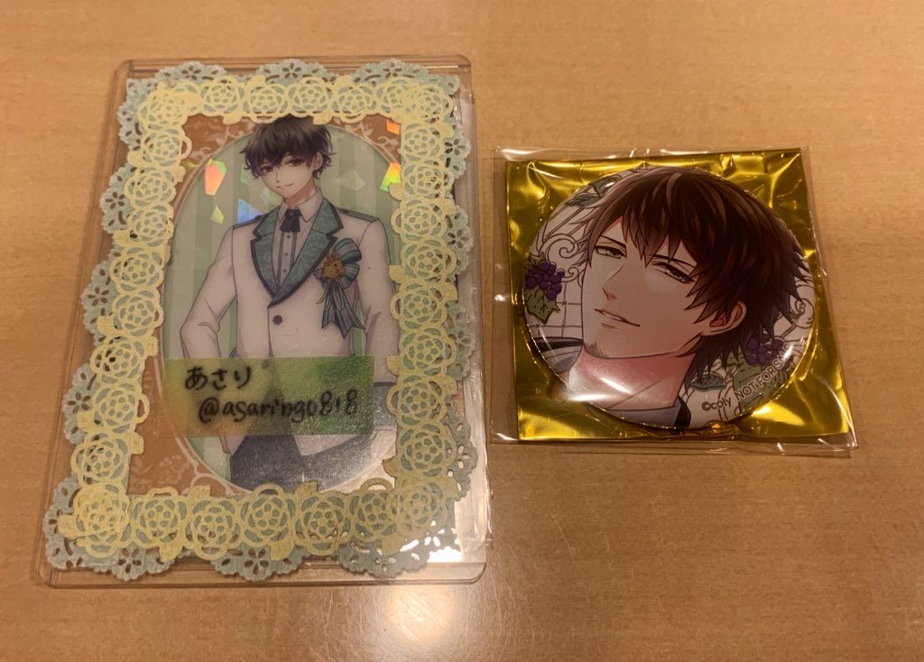 スタマイ AGF クリアカード クリカ 特典缶バッジ 譲】☆関.渡部.朝霧