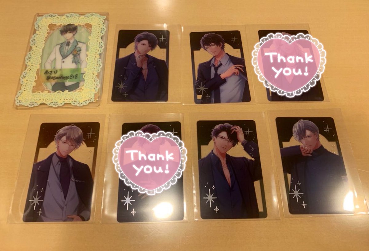 スタマイ AGF クリアカード クリカ 特典缶バッジ 譲】☆関.渡部.朝霧