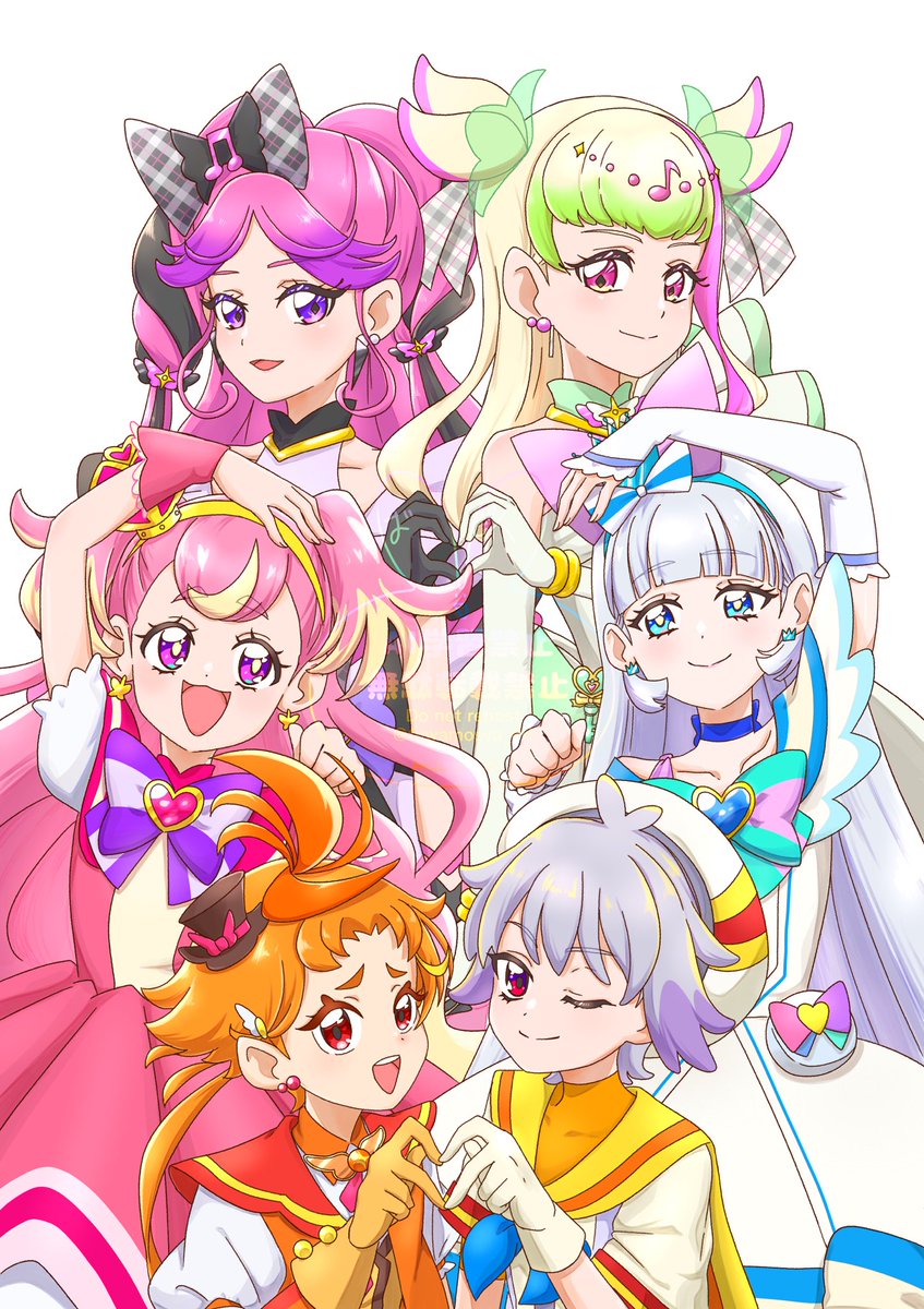 描けたの😭見て😭
妖精(動物)キュアはいいぞ😭
3世代みんな目の描き方に特徴あって楽しかったです☺️