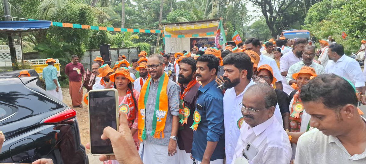Inaugurated the BJP’s #Vikasitakeralam Padayatra in Guruvayur, dedicated to building a Vikasita Guruvayur, a vision of progress and development for all.