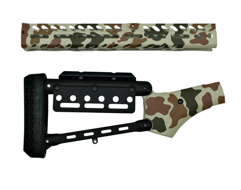 CleaverFirearms's tweet photo. New Ranger Point Precision LIMITED EDITION Camo Tactical Stock Sets In Transit Now For:
Henry in Duck Camo
Marlin in Cowgirl Camo
Smith & Wesson in Pumpkin Spice Camo
#madeinusa #madeintexas #rangerpoint #rangerpointprecision #quality #mlok #newfor2025 #duckcamo #cowgirlcamo #pumpkinspicecamo #henry #marlin #smithandwesson #limitededition