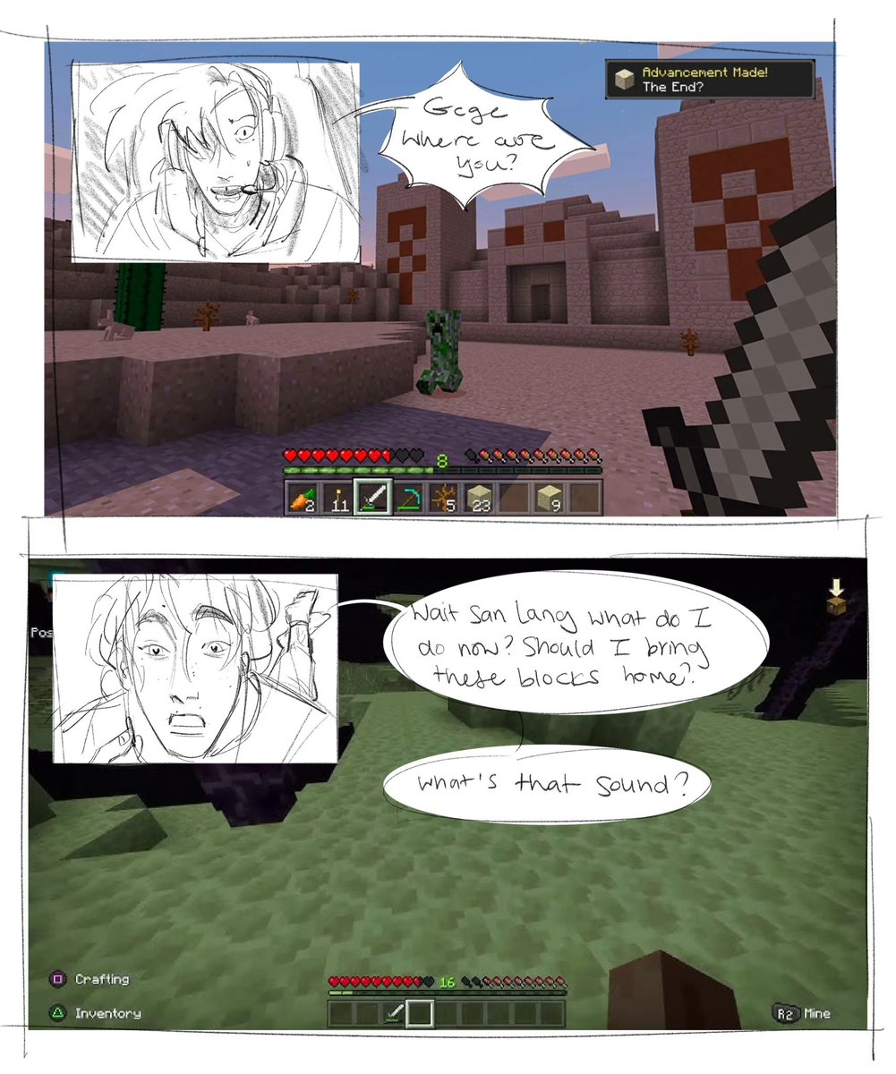 miIoyun's tweet photo. Chill minecraft with baobei #tgcf https://t.co/8tpnTVSgui