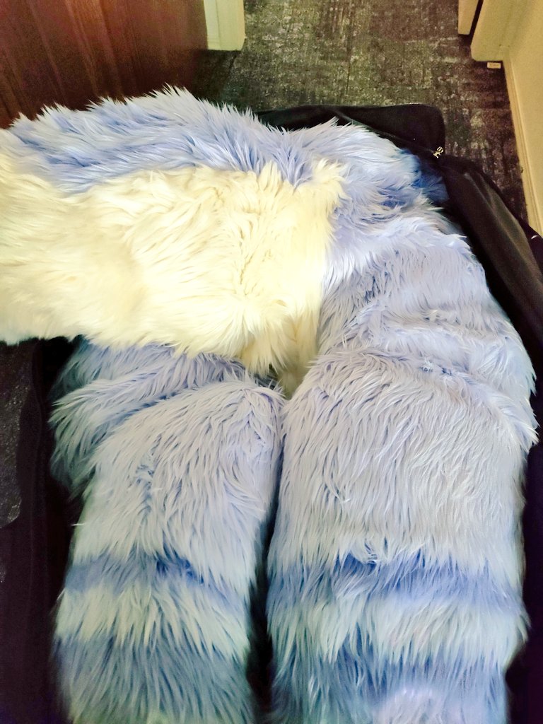 箱のなかになにかないかな🎁🤔ﾓｿﾞﾓｿﾞ
#FursuitEveryday